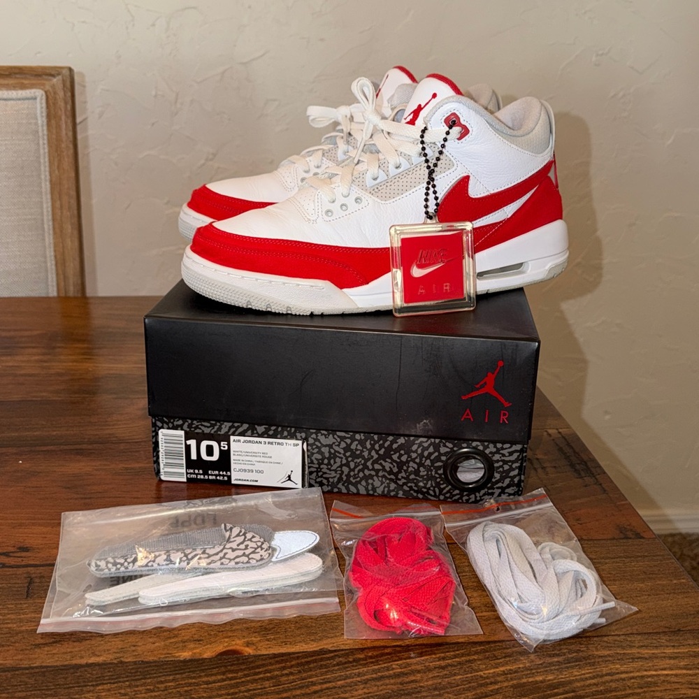 Air Jordan 3 Retro Tinker DS TH SP Shoes 10.5 w/box